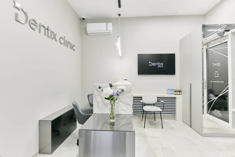 Интерьер клиники Dentix